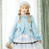 Sweet Candy ~ Lovely Bunny Ear Hooded Women's Jacket