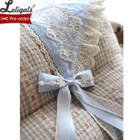 Sunflower ~ Sweet Lolita Headpiece Triangular Scarf by Alice Girl ~ Pre-order