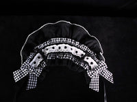 Pre-order ~ Margaery's Afternoon Tea ~ Classic Plaid Lolita Bonnet by Alice Girl