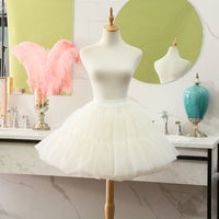 Sweet Organza Hoopless Petticoat Bridal Mini Crinoline