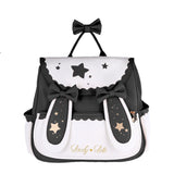 Star & Moon ~ Sweet Lolita Backpack with Rabbit Ears by LovelyLota