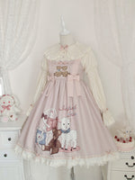 Pre-order ~ Sheep & Bear ~ Sweet Casual Lolita JSK Dress by Alice Girl