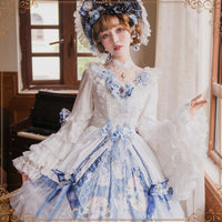Vivian ~ Classic Lolita Wedding Dress Fairy Party Dress by YLF