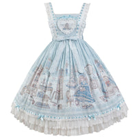 Lady's Room ~ Sweet Printed Lolita JSK Dress by Alice Girl ~ Pre-order