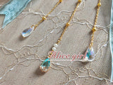 Butterfly's Whispering ~ Sweet Lolita Bow Hairpin by Alice Girl ~ Pre-order