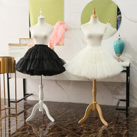 Sweet Organza Hoopless Petticoat Bridal Mini Crinoline