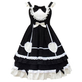 Little Pudding ~ Classic Lolita JSK Dress Cotton Midi Party Dress