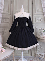 Pre-order ~ Rose Poem ~ Elegant Embroidered Long Sleeve Lolita Dress by Alice Girl