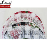 Strawberry & Plaid ~ Sweet Lolita Bonnet Hat by Alice Girl ~ Pre-order