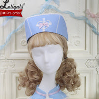 Pre-order ~ Sweetheart Rescue Team ~ Sweet Lolita Headpiece Bonnet Hat by Alice Girl