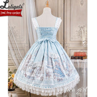 Lady's Room ~ Sweet Printed Lolita JSK Dress by Alice Girl ~ Pre-order