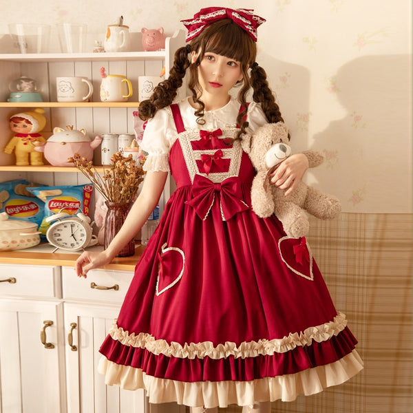 Haw with Cream ~ Sweet Casual Lolita JSK Dress