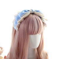 Classic Lolita KC Sweet Hairband with Bow Decor