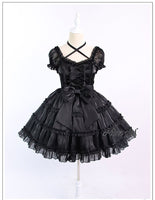 Pre-order ~ Girls' Party ~ Sweet Mini OP Lolita Dress with Bow Train by Alice Girl