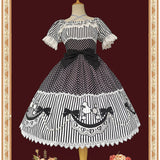 Poodle ~ Sweet Short Sleeve Lolita Dress Dotted Party Dress by Infanta ~ Pre-order