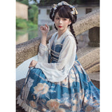 A Feast of Flowers ~ Vintage Chinese Style Lolita JSK Dress Han Costume