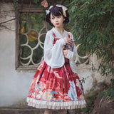 Flower Fest ~ Sweet High Waisted Lolita JSK Dress