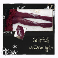 Moonlight Jellyfish ~ Sweet Lolita Patterned Pantyhose Gothic Tights