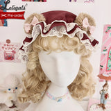 Pre-order ~ Sheep & Bear ~ Lovely Beret Hat by Alice Girl