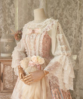 Sweet Lolita Blouse Vintage Long Flare Sleeve Women's Top