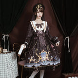 Flying Butterflies ~ Sweet Long Sleeve Lolita Dress by OCELOT
