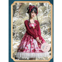 Shadow under the Moon ~ Vintage Long Sleeve Qi Dress
