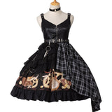 Mechanical Lady ~ Steampunk Military Style Lolita JSK Dress by OCELOT