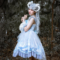 Travel with the Whale ~ Sweet Lolita JSK Dress Royal Party Dress