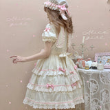 Unknown Doll ~ Sweet Short Sleeve Lolita Dress by Alice Girl ~ Pre-order