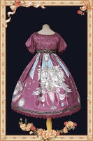Ring Bells Far Away ~ Sweet High Waist Lolita OP Dress by Infanta