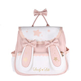 Star & Moon ~ Sweet Lolita Backpack with Rabbit Ears by LovelyLota