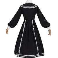 Preppy Style Casual Lolita Dress Classic Long Party Dress