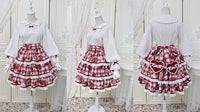 Strawberry & Plaid ~ Sweet 2021 Lolita Convertible JSK Dress by Alice Girl ~ Pre-order