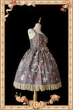 Broken Doll ~ Gothic Printed Lolita JSK Dress by Infanta
