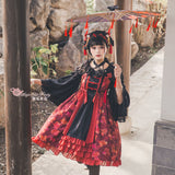 Fish in Dream ~ 2020 New Qi Style Lolita JSK Dress by Magic Tea Party