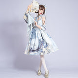 Peony Pavilion ~ Vintage Qi Style Lolita Dress Hanfu Costume by YLF
