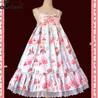 Fresh Fruits ~ Sweet Printed Casual Lolita JSK Dress by Infanta