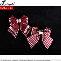 Pre-order ~ Margaery's Afternoon Tea ~ Sweet Lolita Headpiece Hair Clips by Alice Girl