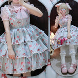 The Love Letter ~ Sweet Layered Lolita JSK Dress by OCELOT
