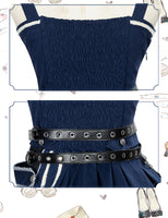 The Fight of Peace ~ Military Uniform Cool Lolita Dress & Cape