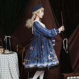 Flying Butterflies ~ Sweet Long Sleeve Lolita Dress by OCELOT