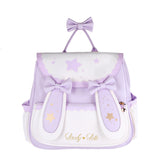 Star & Moon ~ Sweet Lolita Backpack with Rabbit Ears by LovelyLota