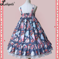 Fresh Fruits ~ Sweet Printed Casual Lolita JSK Dress by Infanta