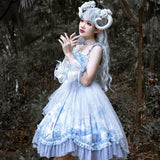 Travel with the Whale ~ Sweet Lolita JSK Dress Royal Party Dress