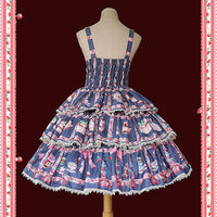 Strawberry Tea Party ~ Sweet Layered Lolita JSK Dress by Infanta