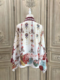 Fortune Cat ~ Japanese Style Kimono Cardigan by Alice Girl ~ Pre-order