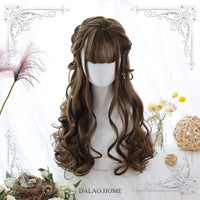 Dolles ~ Harajuku Long Wavy Lolita Wig with Curly Bangs