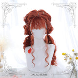 Harajuku Curly Long Lolita Wig Red Cosplay Wig