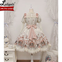 Story Time ~ Sweet Long Sleeve Lolita Dress by Alice Girl ~ Pre-order