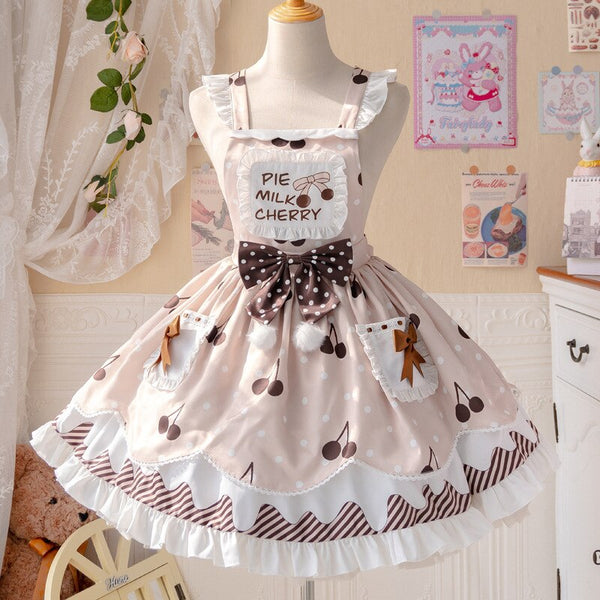Cherry Pie ~ Sweet Casual Lolita JSK Dress by Yomi